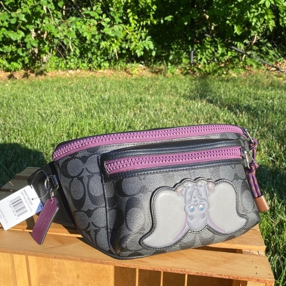 Coach Disney X Dumbo Backpack AND Terrain Belt NWT - Picture 5 of 7